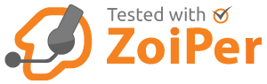 Tested with ZoiPer